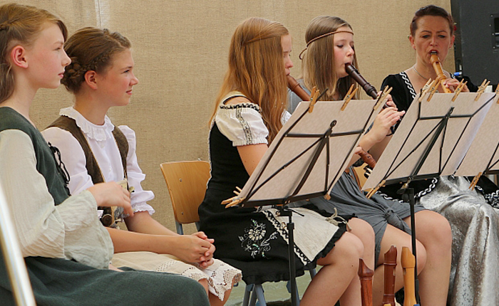 Hannah Beate König, Schülerkonzert mit der Blockflöte